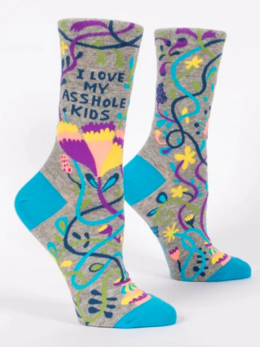 Funny Women's Crew Socks