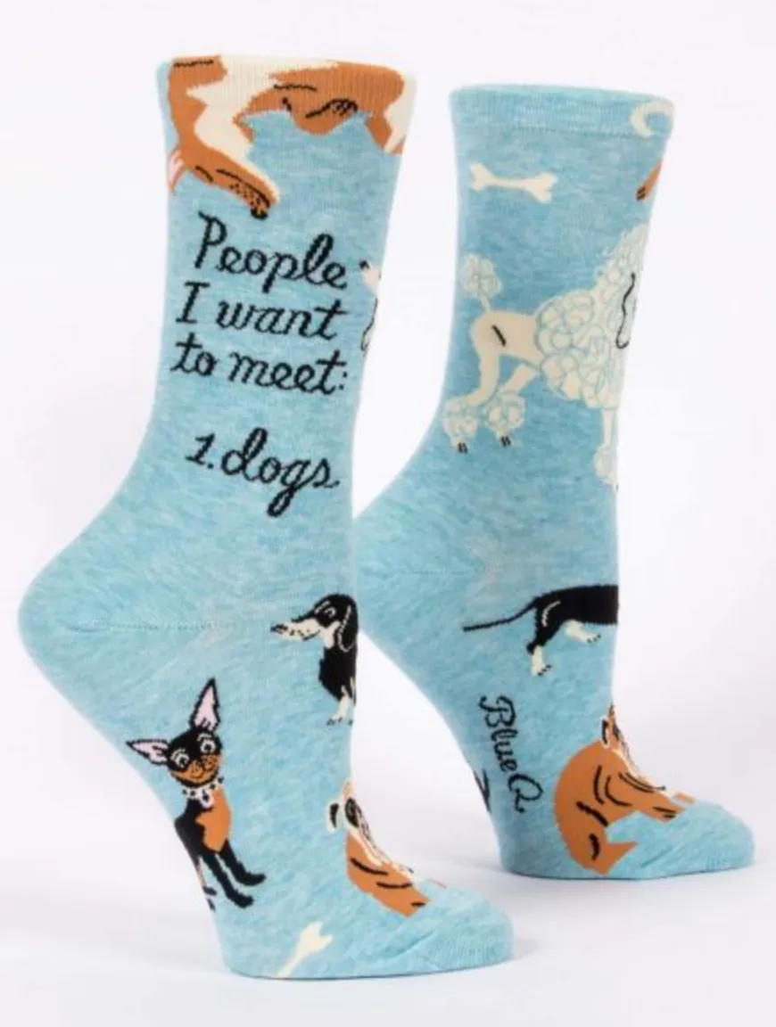 Funny Women's Crew Socks