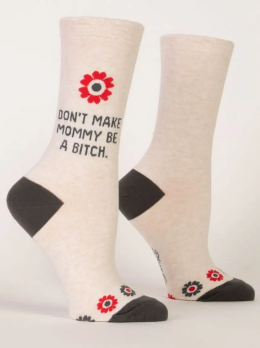 Funny Women's Crew Socks