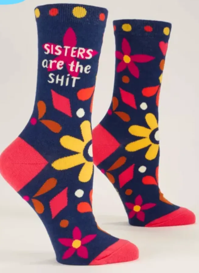 Funny Women's Crew Socks