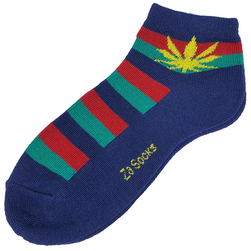 Leaf socks short