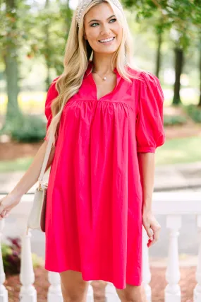 Sugarlips: Best Of You Fuchsia Pink Babydoll Dress