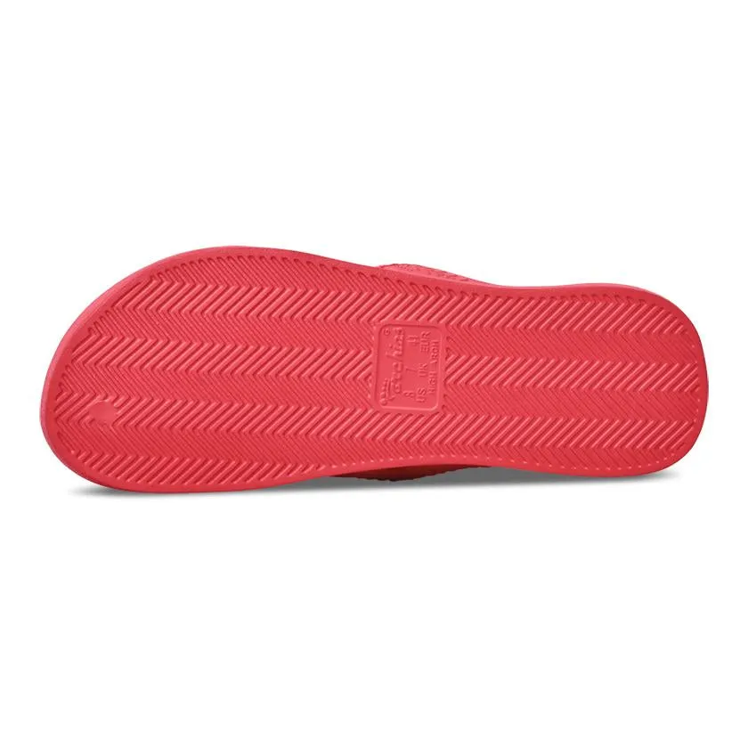 Archies Flip Flop in Coral