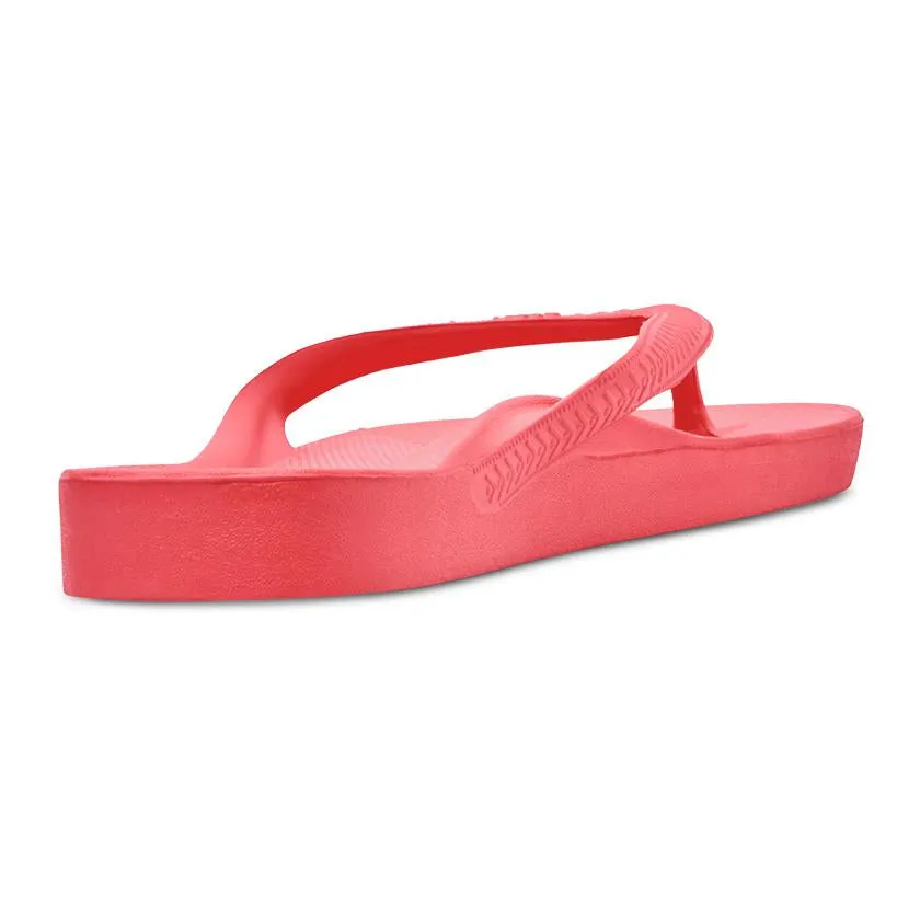 Archies Flip Flop in Coral