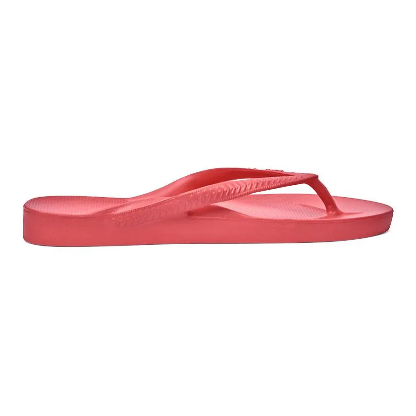 Archies Flip Flop in Coral