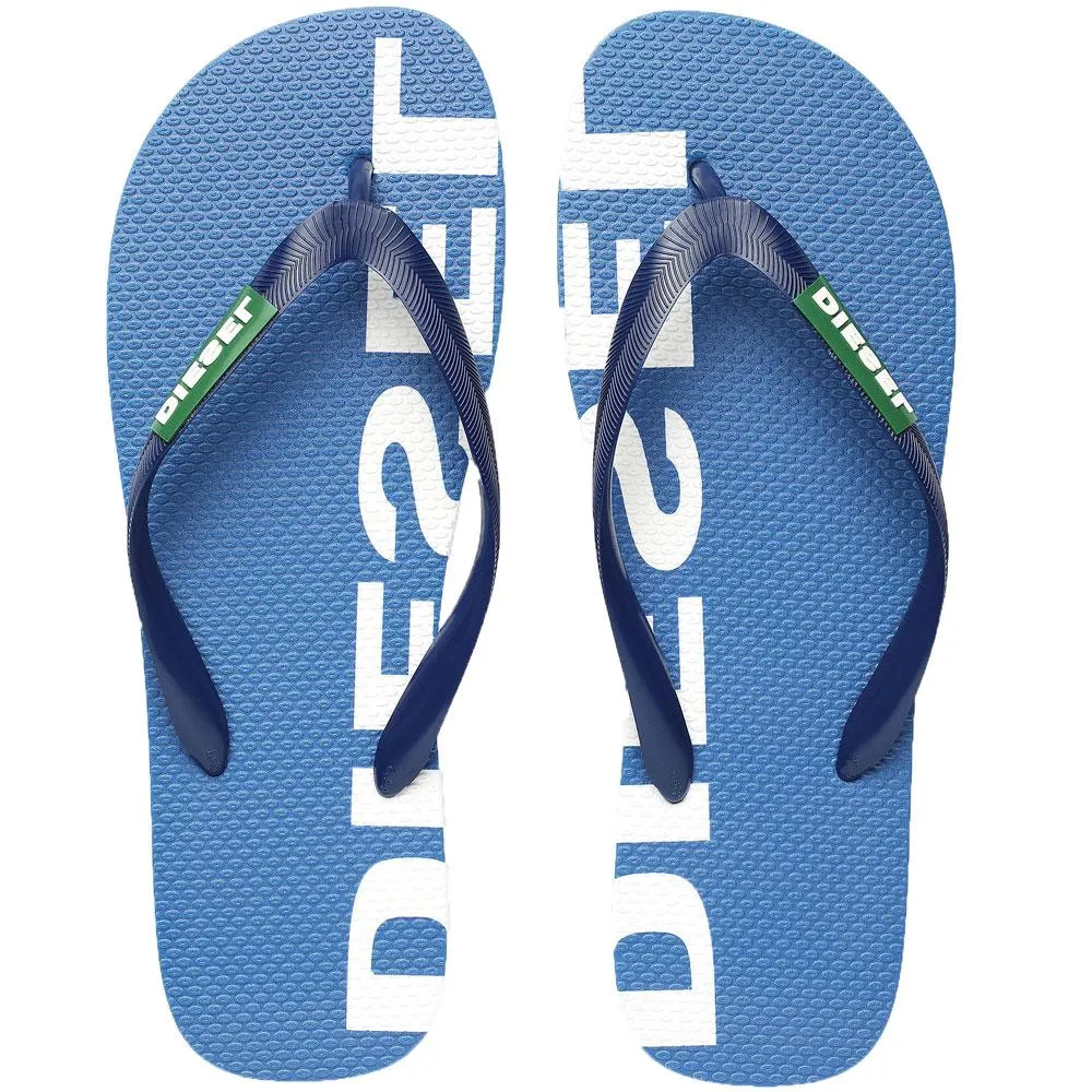 Diesel SA Briian Flip Flops Sandals  -  Blue