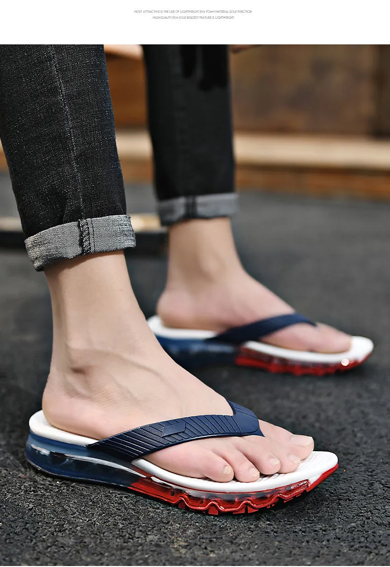 Mens Flip Flop Sandals Air Cushion