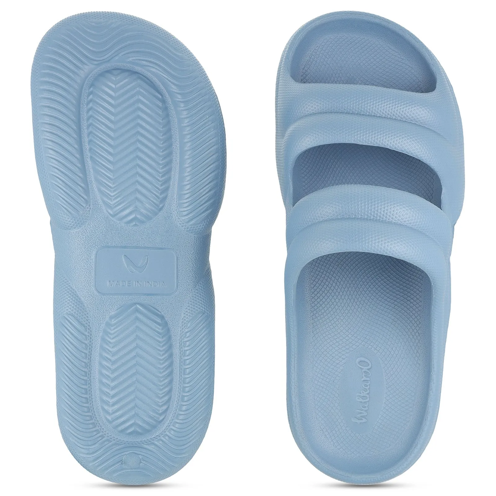 Walkaroo Womens Flip Flop  - WC4870 Aqua Blue