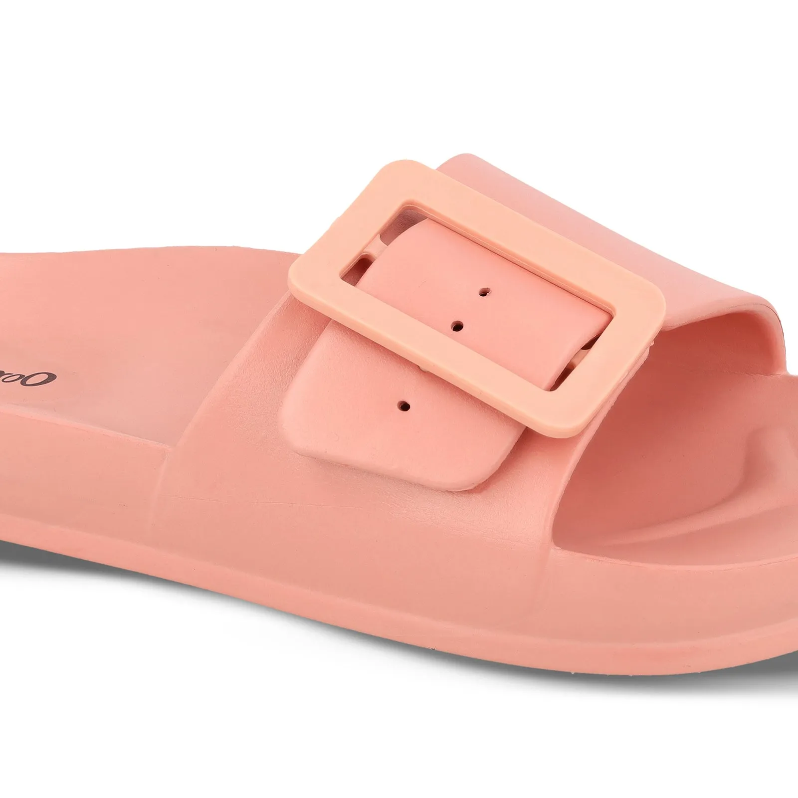 Walkaroo Womens Flip Flop  - WC4288 Peach