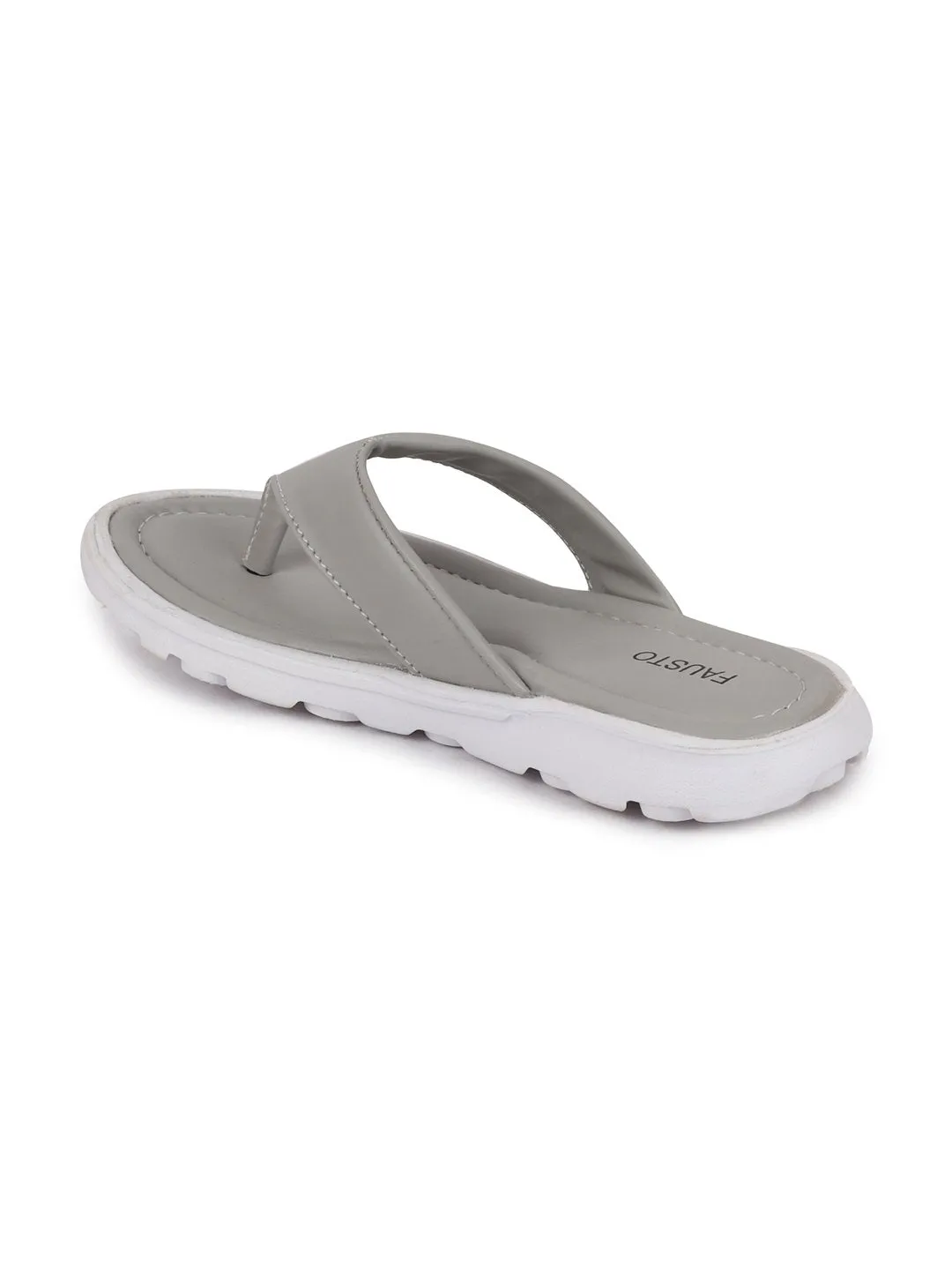 Women Grey Slippers & Flip Flops