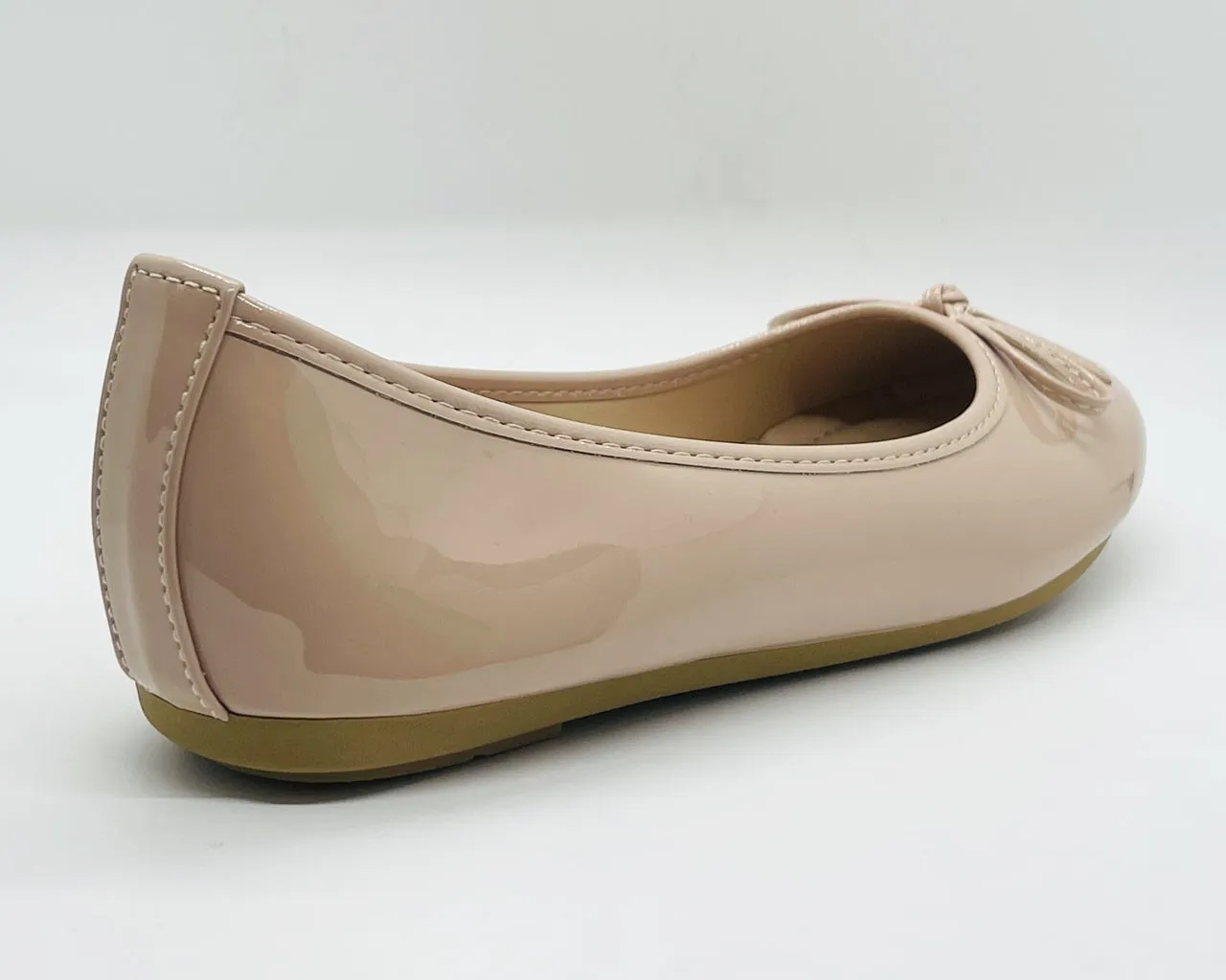 Women's Ballerina Slip On Flat Bow Shoes